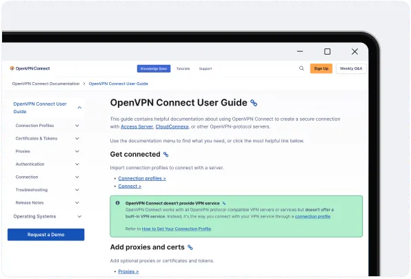 OpenVPN Connect User Guide