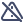 icon alert triangle off