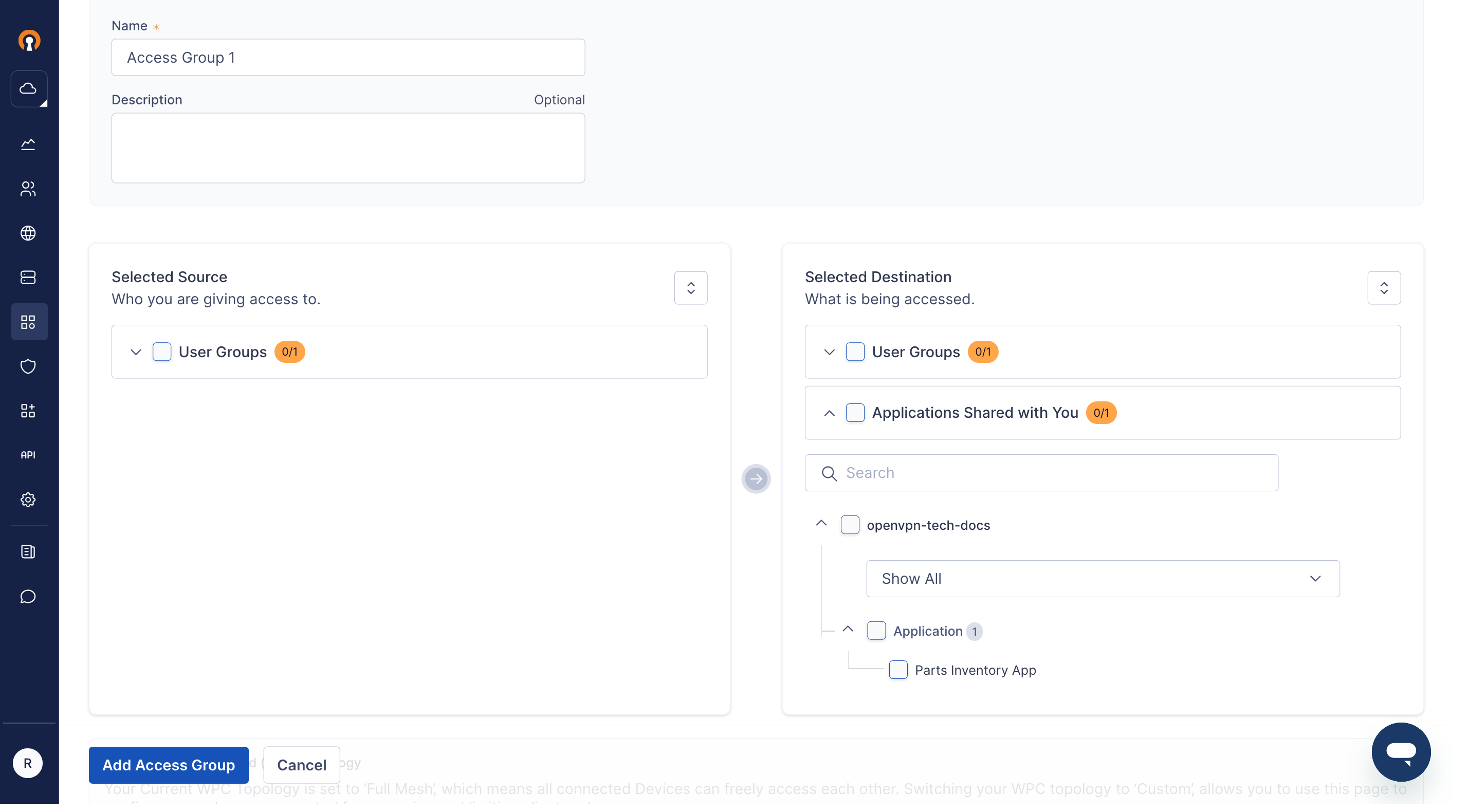 apphub access group