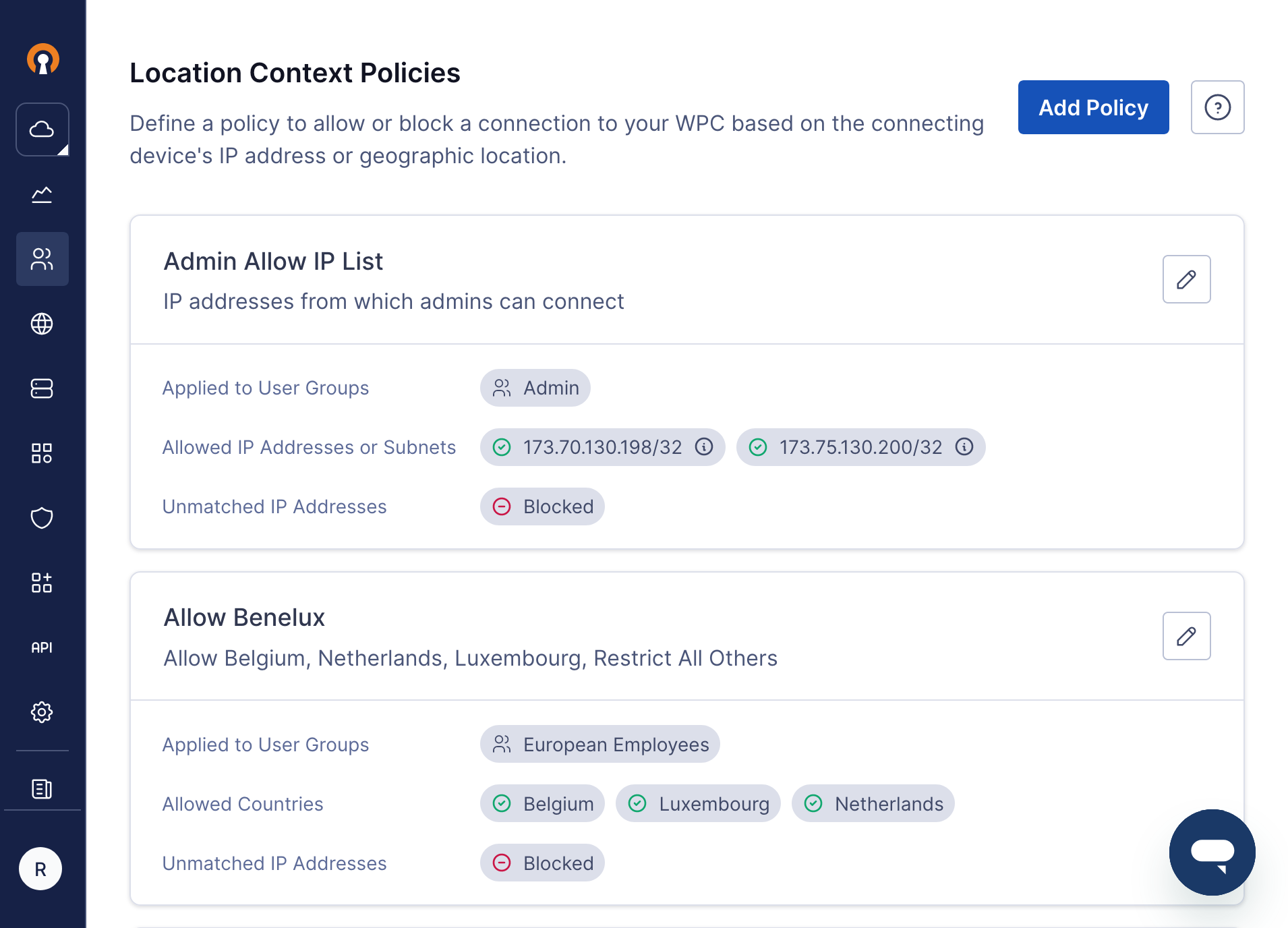 location policies 1