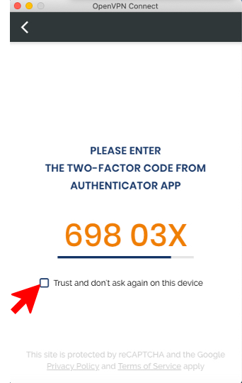 Skipping Two-Factor Authentication on trusted device