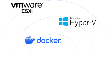 Virtual machines logos