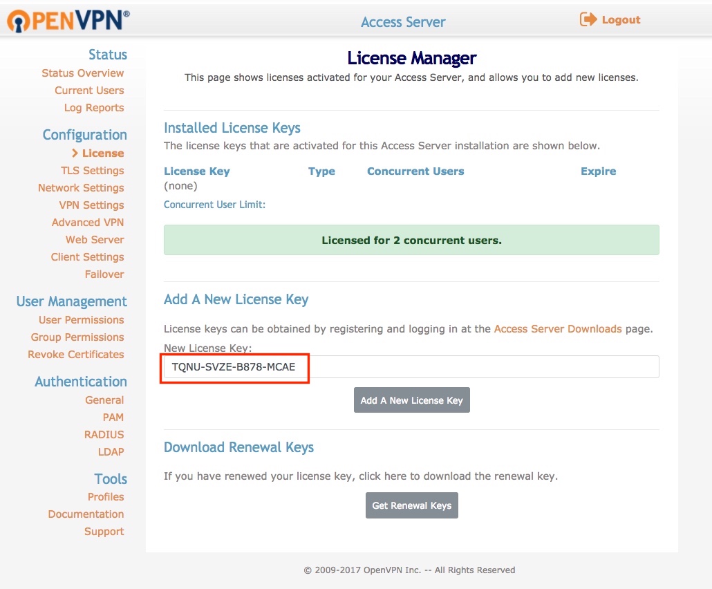 phpstorm activate license server