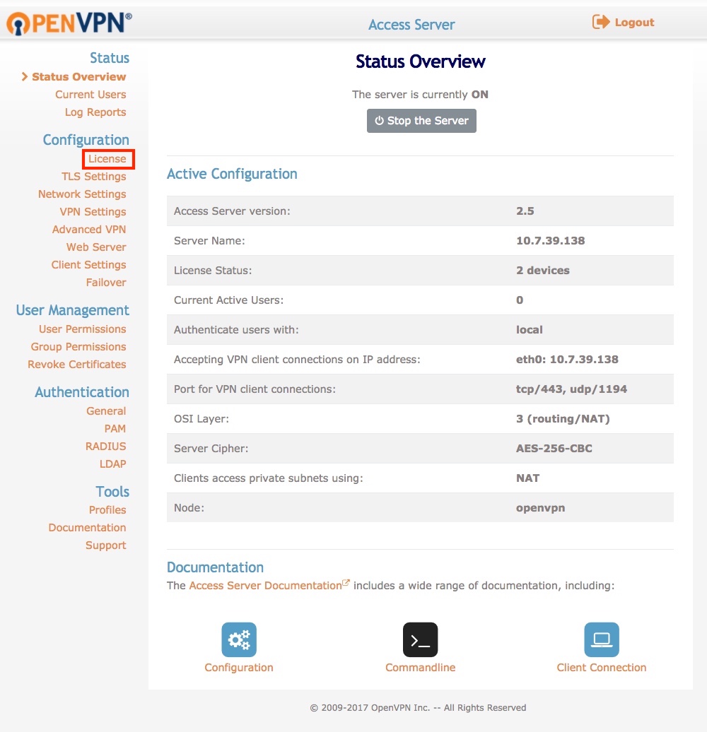 Openvpn Access Server