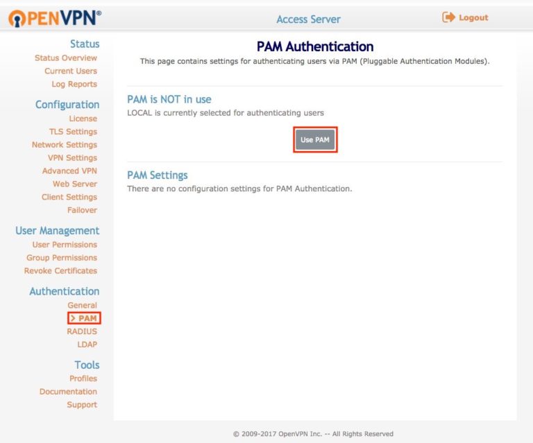 How To Add Users To Your OpenVPN Access Server Using PAM OpenVPN