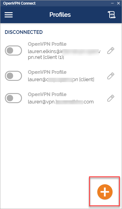 instal the new for windows OpenVPN Client 2.6.6