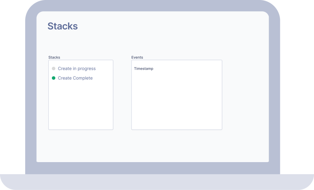 Screenshot of CloudConnexa Administration Portal displaying the stacks screen 
