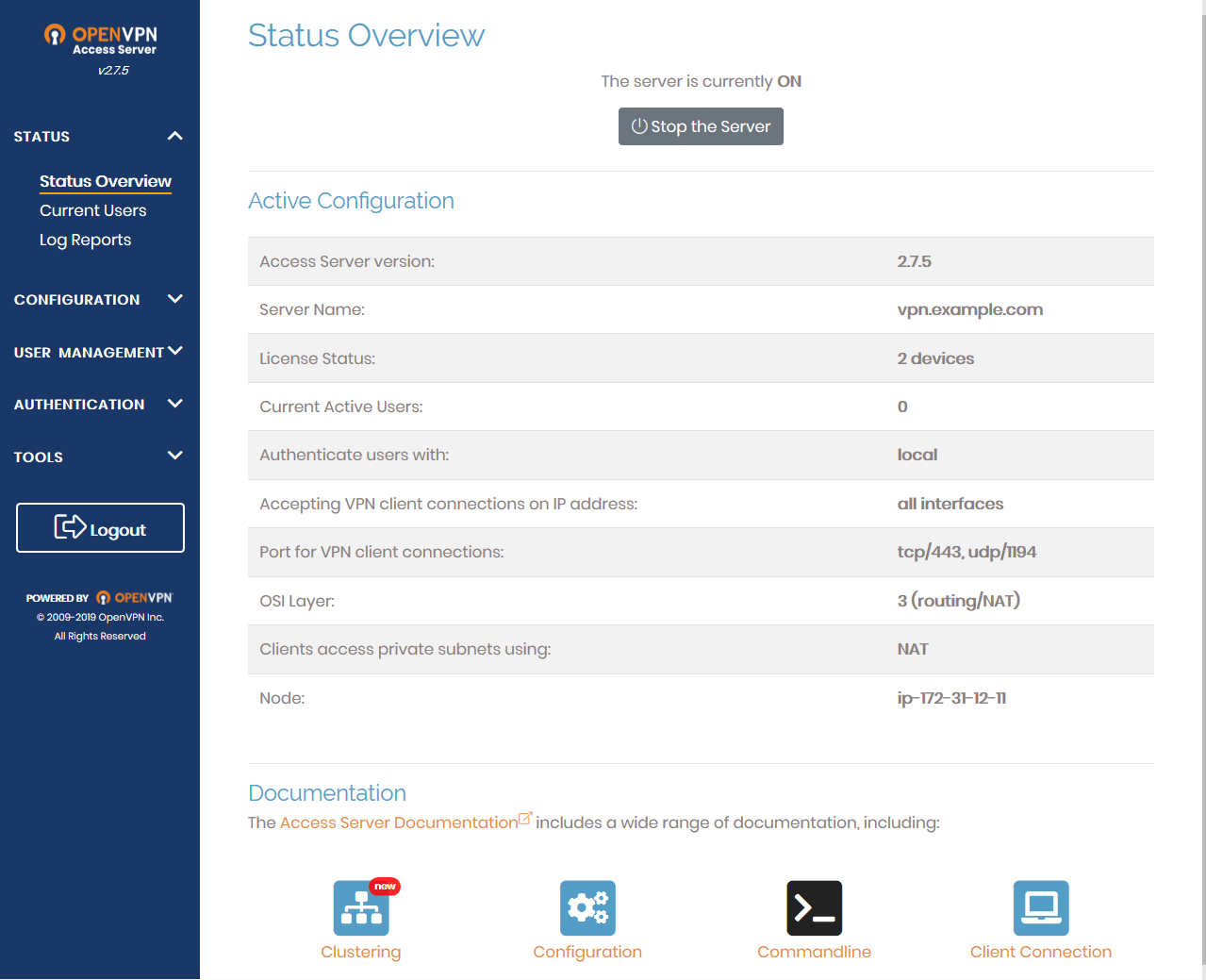 gate openvpn