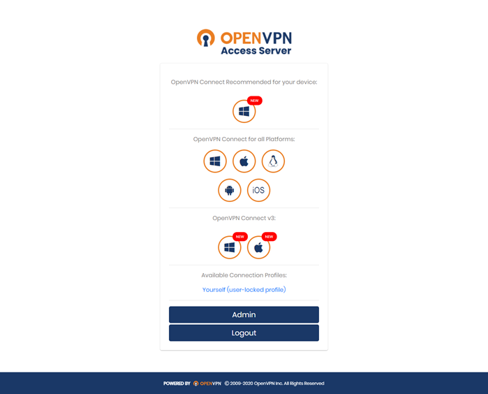 openvpn access server download profile