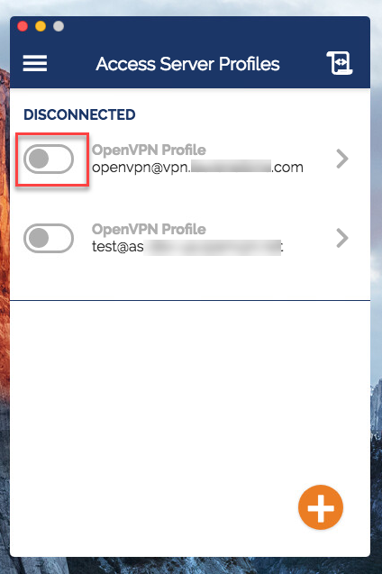 open a vpn on a mac