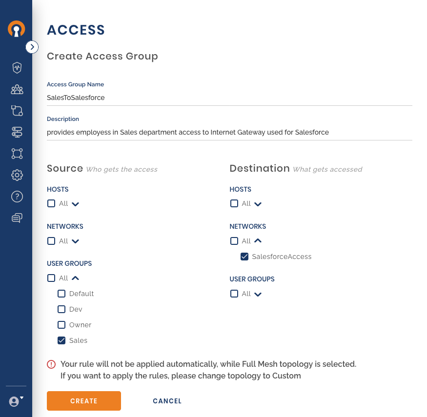 User Guide Using Vpn For Role Based Access Control To Saas Applications Openvpn