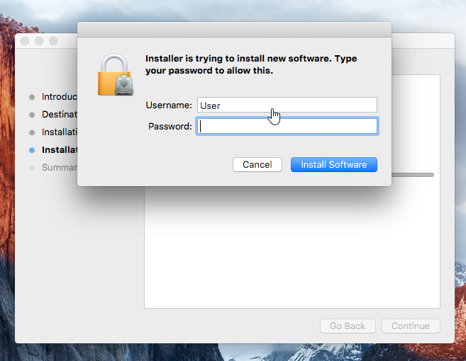wrong password when trying to install mac os from internet for recovery