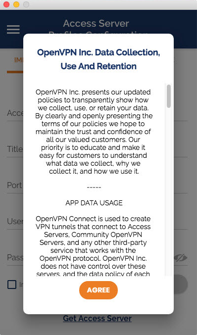 download the last version for apple OpenVPN Client 2.6.6
