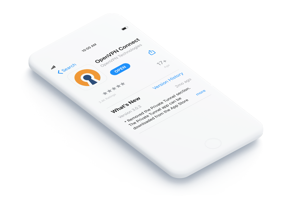 for iphone download OpenVPN Client 2.6.6 free