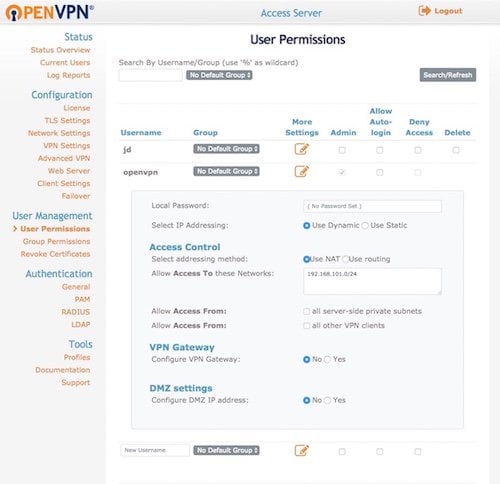 Openvpn client osx