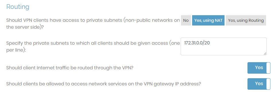 Virtual Private Routed Network Service