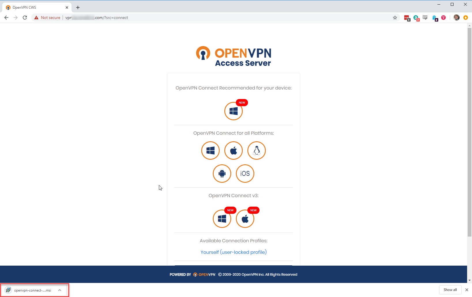 Installation Guide For OpenVPN Connect Client On Windows | OpenVPN