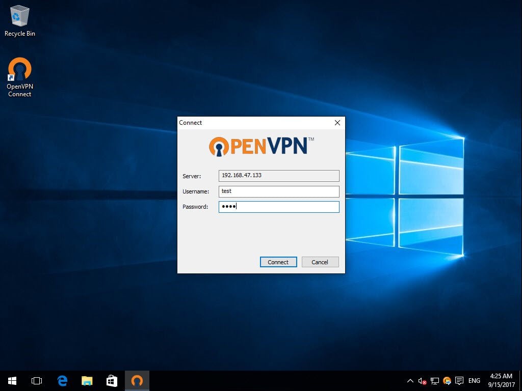 openvpn access server login