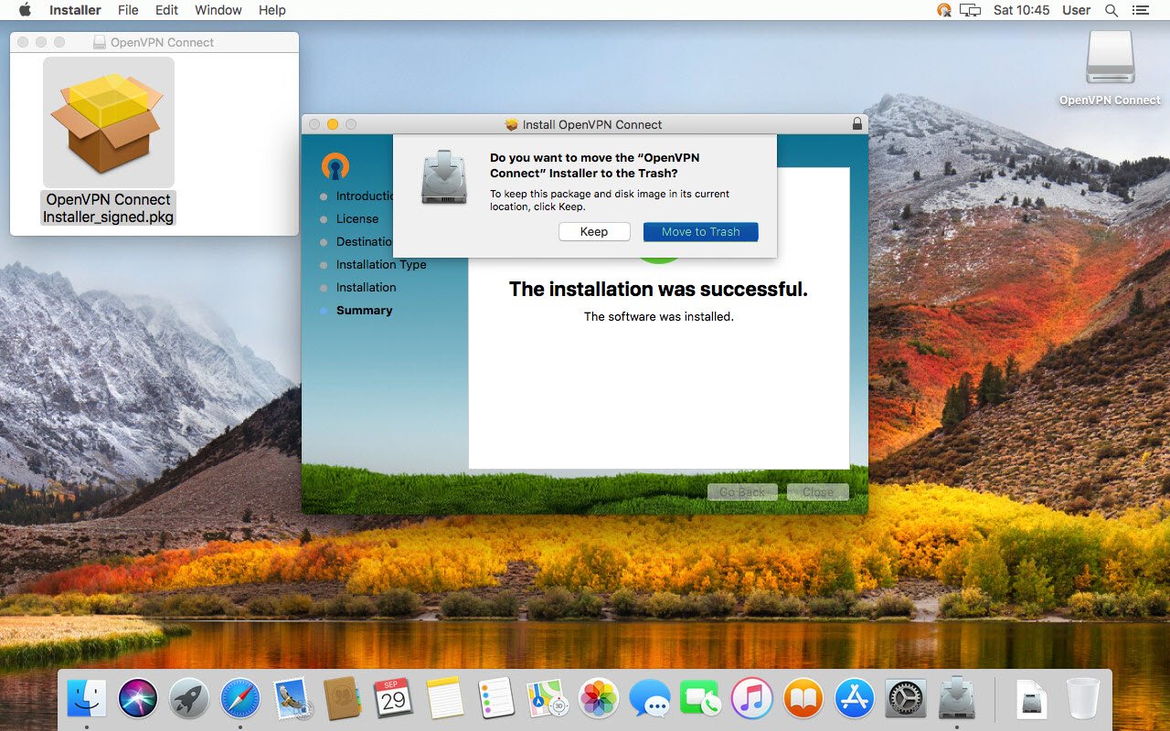 install open vpn on mac
