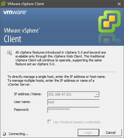 vmware virtual appliance vpn software