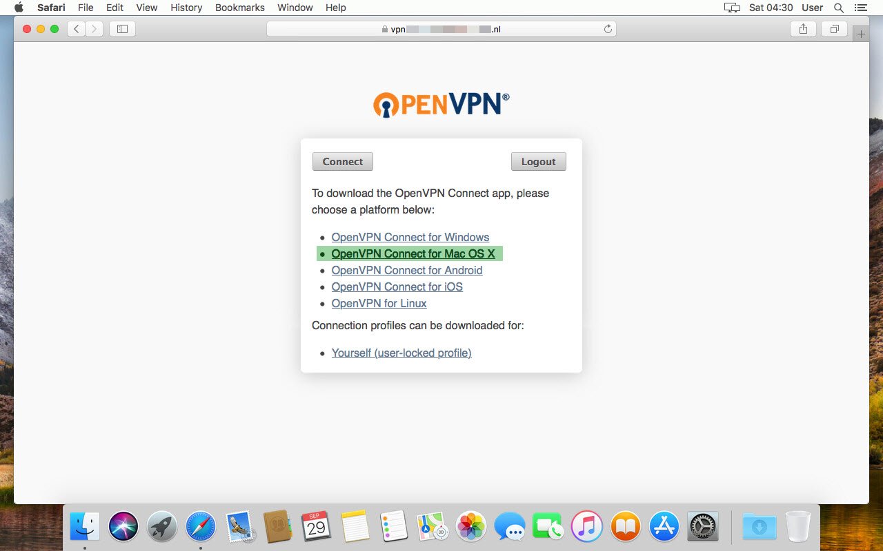 endian firewall openvpn client for mac